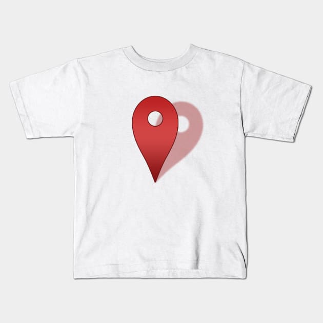 Right Where You Belong Kids T-Shirt by nrGfx